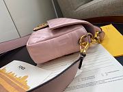Fendi Baguette Camellia Nappa Leather Bag 8BR600A72VF191J  - 5