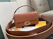 Fendi Baguette Light Brown Nappa Leather Bag 8BR600A72VF1BZ2  - 1