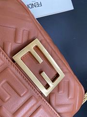 Fendi Baguette Light Brown Nappa Leather Bag  - 2