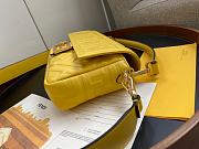 Fendi Baguette Yellow Nappa Leather Bag 8BR600A72VF1DSE  - 4