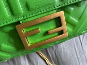 Fendi Baguette Green Nappa Leather Bag 1 - 2