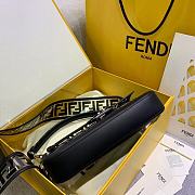 Fendi Baguette Medium Bag 8BS600 Clear Black - 4
