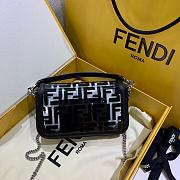 Fendi Baguette Small Bag 8BS600 Clear Black  - 5