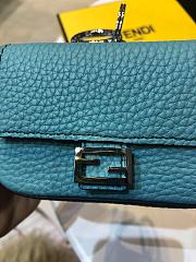 Fendi Nano Baguette Charm Blue - 2