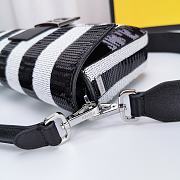 Fendi Medium Baguette Bag Pequin Striped Python 2019  - 4