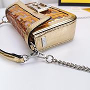 Fendi Baguette Small Bag 8BS600 Clear Gold  - 4