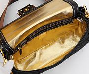 Fendi Baguette Black Ladies Baguette Shoulder Bag  - 2