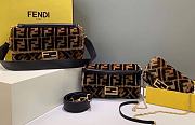 Fendi Baguette Mini Brown Sheepskin Bag 22cm  - 6