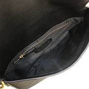 Fendi Baguette Black Calf Leather Bag 7VA472SFRF0GXN  - 5