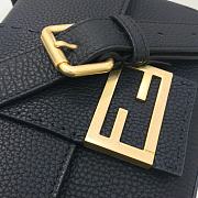 Fendi Baguette Black Calf Leather Bag 7VA472SFRF0GXN  - 3
