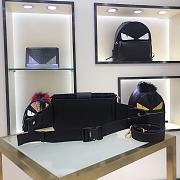 Fendi Leather Baguette Belt Bag in Black for Men - 6