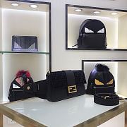Fendi Leather Baguette Belt Bag in Black for Men - 4