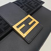 Fendi Leather Baguette Belt Bag in Black for Men - 2