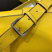 Fendi Baguette Yellow Leather Bag 7VA472SFRF0M8A  - 4