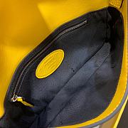 Fendi Baguette Yellow Leather Bag 7VA472SFRF0M8A  - 3