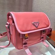 Prada Nylon Cross-Body Bag in Pink 2VD034  - 3