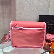 Prada Nylon Cross-Body Bag in Pink 2VD034  - 5