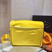 Prada Nylon Cross-Body Bag in Yellow 2VD034  - 3