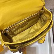 Prada Nylon Cross-Body Bag in Yellow 2VD034  - 6