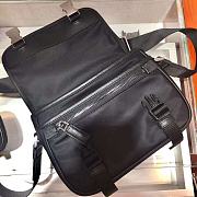 Prada Nylon Cross-Body Bag in Black 2VD034  - 5
