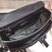 Prada Nylon Cross-Body Bag in Black 2VD034  - 6