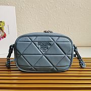 Prada Spectrum Shoulder Bag Blue 1BH141 - 1