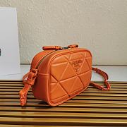Prada Spectrum Shoulder Bag Orange 1BH141 - 5
