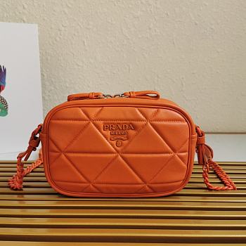 Prada Spectrum Shoulder Bag Orange 1BH141