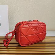 Prada Spectrum Shoulder Bag Red 1BH141 - 6