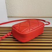 Prada Spectrum Shoulder Bag Red 1BH141 - 5