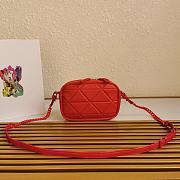 Prada Spectrum Shoulder Bag Red 1BH141 - 4