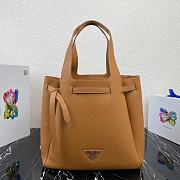 Prada Cognac Leather Tote 1BG339  - 1