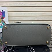Prada Medium Galleria Saffiano Leather Bag Grey 1BA232 - 3