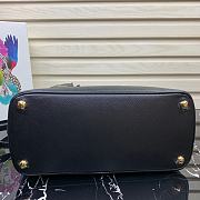 Prada Medium Galleria Saffiano Leather Bag Black 1BA232  - 3