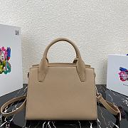 Prada Medium Saffiano Leather Bag Beige 1BA297  - 5