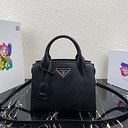 Prada Medium Saffiano Leather Bag Black 1BA297  - 1