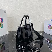 Prada Black Prada Galleria Saffiano Leather Small Bag 1BA896  - 2