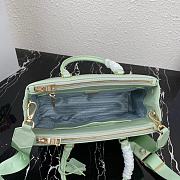 Prada Small Quilted Lambskin Galleria Bag 1BA863 Green   - 5