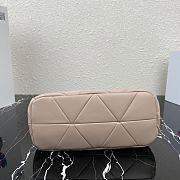 Prada Small Quilted Lambskin Galleria Bag 1BA863 Beige   - 3