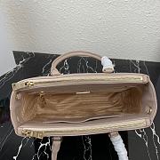 Prada Small Quilted Lambskin Galleria Bag 1BA863 Beige   - 4