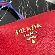 New Prada Handbags Messenger Bag Red 1BH082   - 6