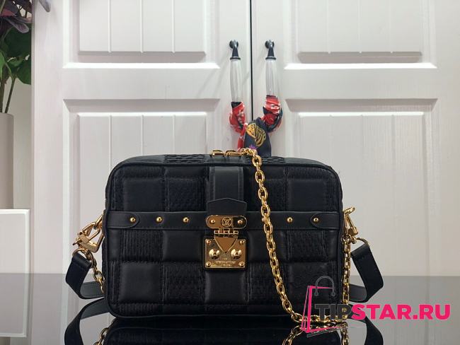 Louis Vuitton Troca PM H27 in Black M59114 size 22cm - 1