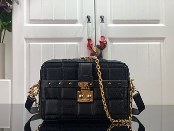 Louis Vuitton Troca PM H27 in Black M59114 size 22cm