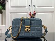 Louis Vuitton Troca PM H27 in Blue M59114 size 22cm - 1