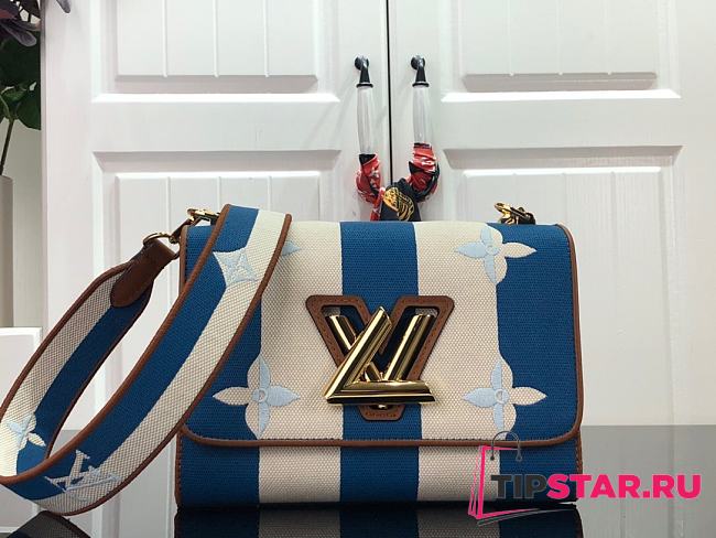 Louis Vuitton Twist MM Other Leathers in Blue M57659 - 1