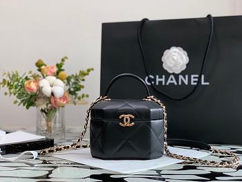 Chanel Small Vanity Case Black AS2630 