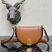 Fendi Moonlight Brown Leather Bag 8BT346ABVLF0PWZ - 1