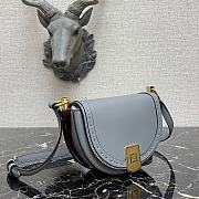 Fendi Moonlight Grey Leather Bag 8BT346ABVLF1BZC  - 5