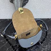 Fendi Moonlight Grey Leather Bag 8BT346ABVLF1BZC  - 3