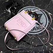 Fendi Mini Sunshine Shopper Pink Leather Mini-Bag 8BS051ABVLF0NVJ  - 4